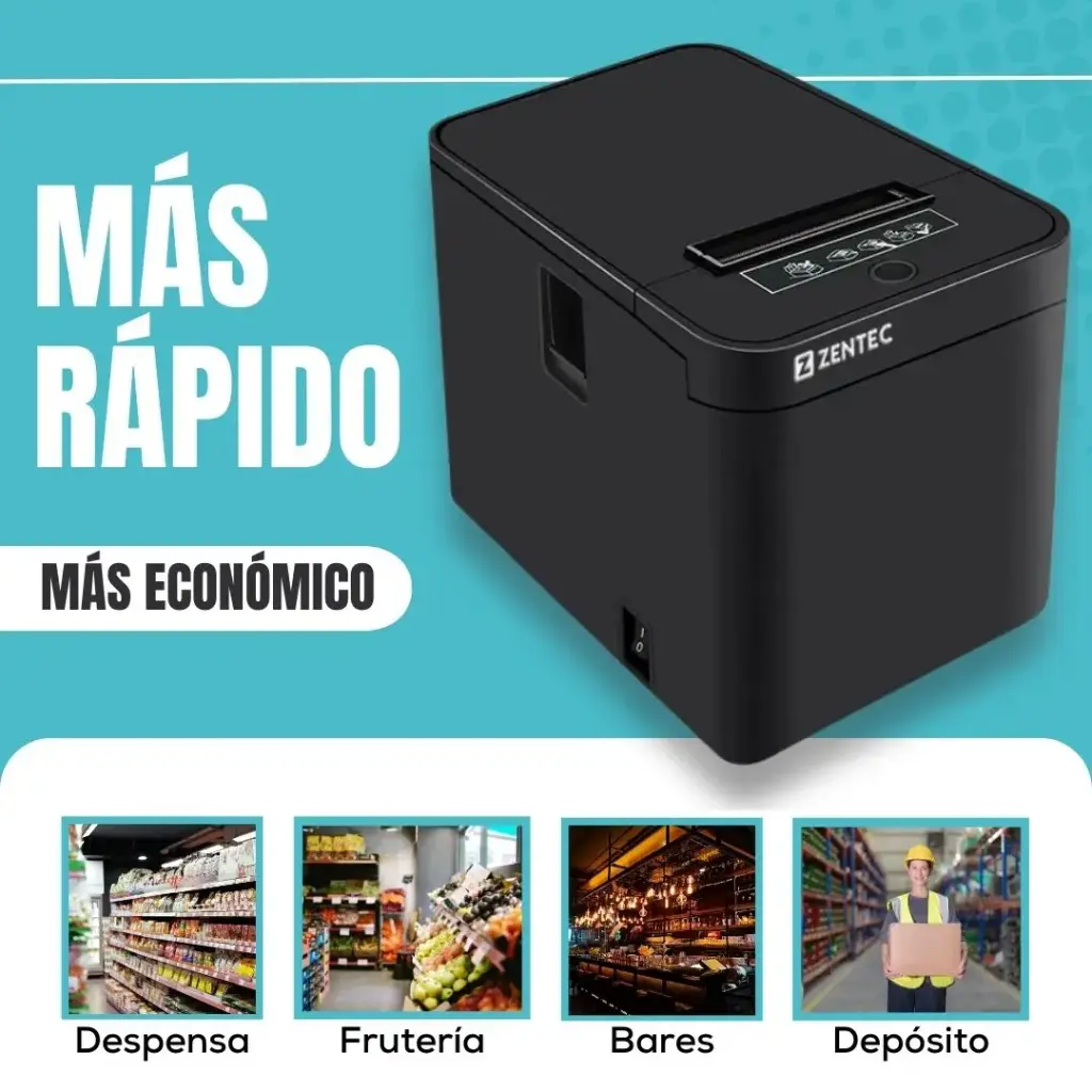 Impresora Térmica Zentec 80mm