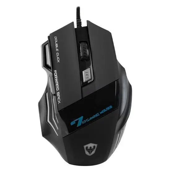 Mouse Sate USB 7 Botoes Gaming RGB