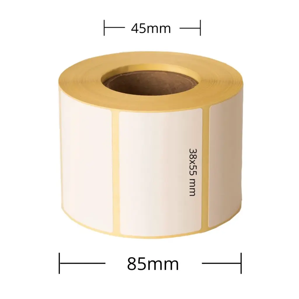 Etiquetas Térmicas Adhesiva para Balanza 38x55 mm – 700 Unidades