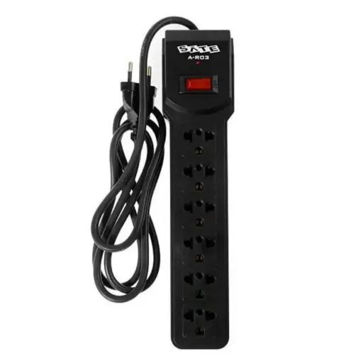 [A-R03] Prolongador 6 Tomadas SATE