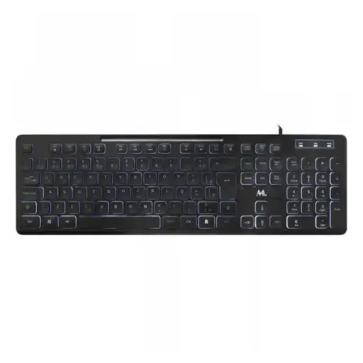 [KB-7269L-ESP] Teclado Mtek USB LED Español