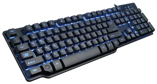 [K72] Teclado Gamer Semi Mecánico Sate Backlight USB
