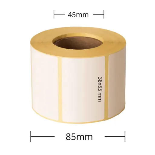 Etiquetas Térmicas Adhesiva para Balanza 38x55 mm – 700 Unidades
